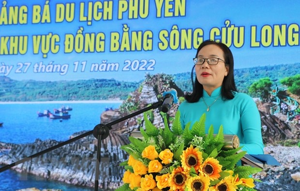 Quyền Giám đốc Sở VHTTDL Phú Yên Nguyễn Thị Hồng Thái giới thiệu về tiềm năng, thế mạnh du lịch Phú Yên